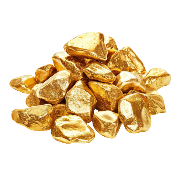 Gold nuggets